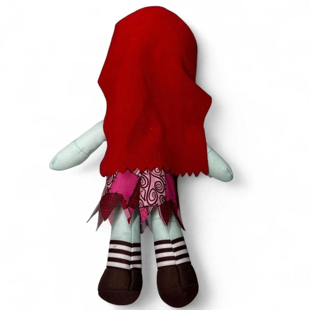 Disney Burton Nightmare‎ Before Christmas Sally Plush Doll Pink Red Kid Stuffed